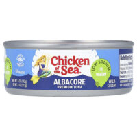 Albacore, премиальный тунец в воде, с низким содержанием натрия, 142 г (5 унций) — Chicken of the Sea