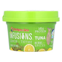 Infusions, тунец дикого улова, лимон и чабрец, 80 г (2,8 унции) — Chicken of the Sea