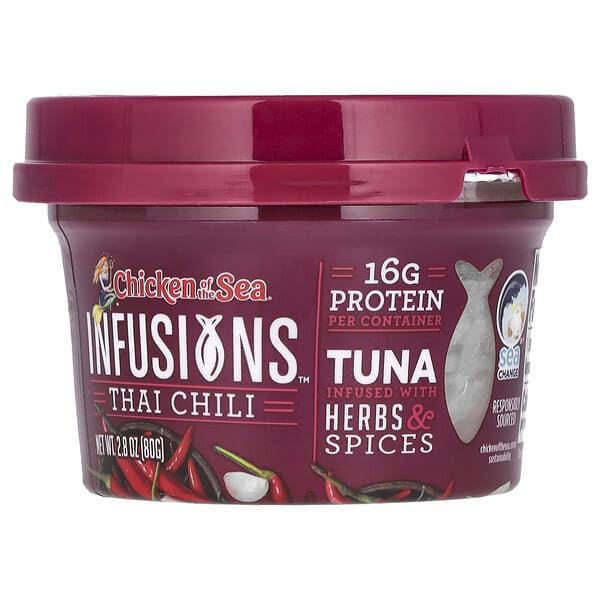 cos00553_v_45.jpg Infusions, дикий тунец, тайский перец чили, 80 г (2,8 унции) — Chicken of the Sea