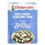 Дикий альбакоровый тунец, родниковая вода, 70 г (2,5 унции) — Chicken of the Sea