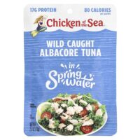 Дикий альбакоровый тунец, родниковая вода, 70 г (2,5 унции) — Chicken of the Sea