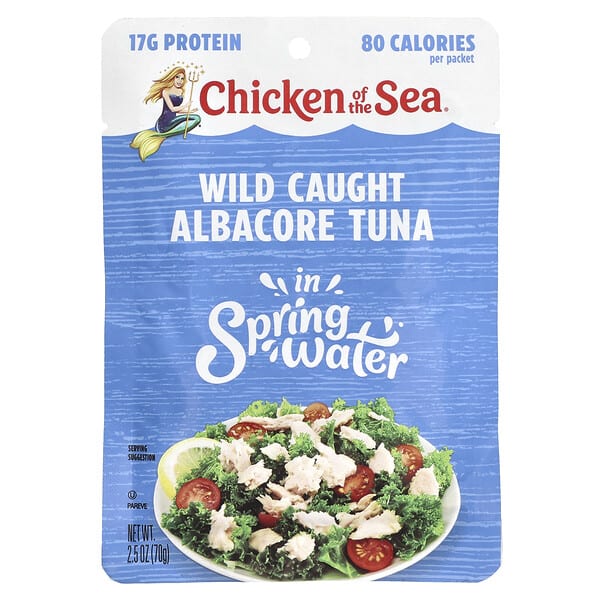 cos00791_v_6.jpg Дикий альбакоровый тунец, родниковая вода, 70 г (2,5 унции) — Chicken of the Sea