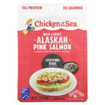 аляскинский горбуша дикого улова, приправа для рогаликов, 70 г (2,5 унции) — Chicken of the Sea