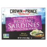Brisling сардины, в средиземноморском стиле, 106 г (3,75 унции) — Crown Prince Natural