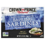 Brisling Sardines, в родниковой воде, 106 г (3,75 унции) — Crown Prince Natural