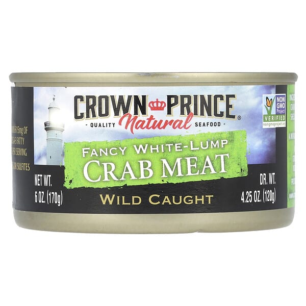 cpn00857_v_43.jpg Необычное мясо белого краба, 6 унций (170 г) — Crown Prince Natural