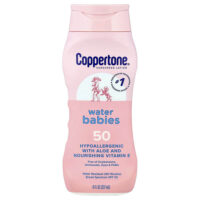 Солнцезащитный лосьон, Water Babies, SPF 50, 237 мл (8 жидк. унц.) — Coppertone