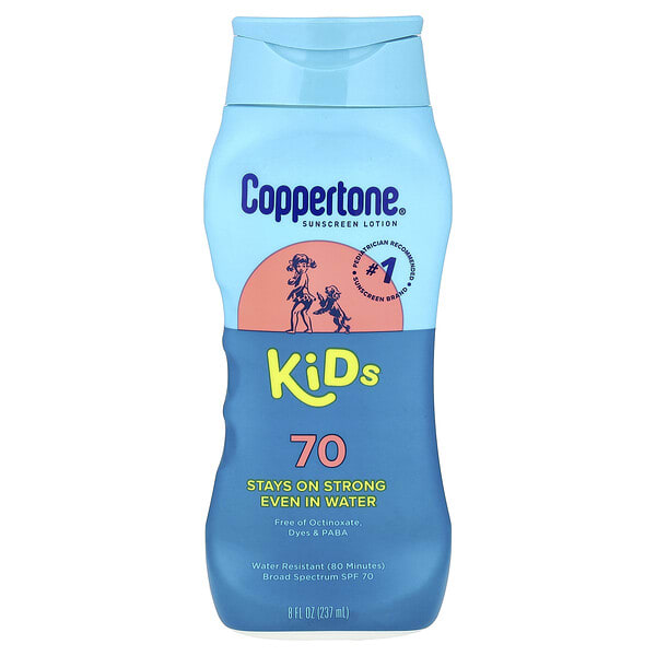 cpt02742_v_24.jpg Kids, солнцезащитный лосьон, SPF 70, 237 мл (8 жидк. унц.) — Coppertone