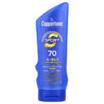 Sport, солнцезащитный лосьон, эффективность 4-в-1, SPF 70, 207 мл (7 жидк. унц.) — Coppertone