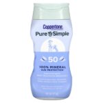 Pure & Simple, 100% минеральная защита от солнца, SPF 50, 177 мл (6 жидк. унц.) — Coppertone