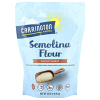 Манная крупа, из твердых сортов пшеницы, 24 унции — Carrington Farms