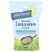 Органическая мука из кассавы, корень юки, 453,5 г (16 унций) — Carrington Farms