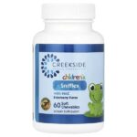 Snifflex для детей с NAC, бузиной, 60 жевательных таблеток — Creekside Natural Therapeutics