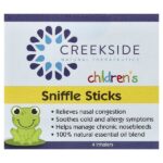 Нюхательные палочки для детей, 4 ингалятора — Creekside Natural Therapeutics