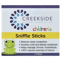 Нюхательные палочки для детей, 4 ингалятора — Creekside Natural Therapeutics