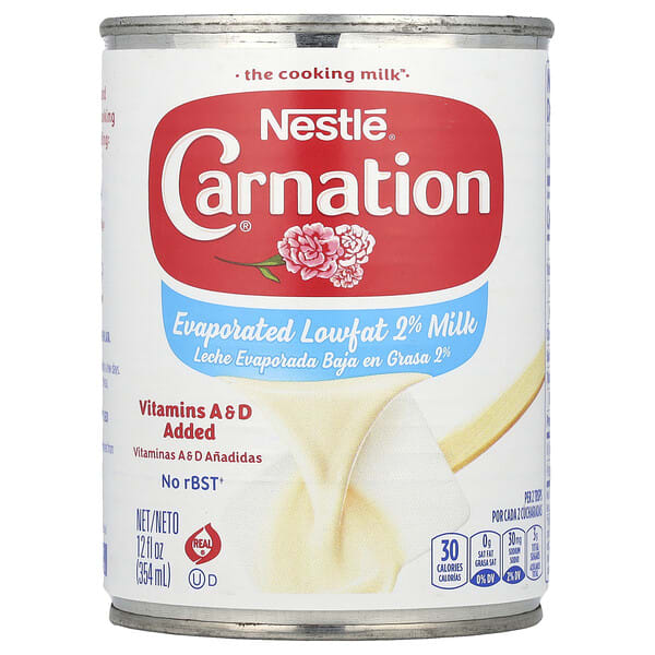 crn15991_v_16.jpg Carnation Milk, Сгущенное 2% молоко с низким содержанием жира, 354 мл (12 жидк. унц.)