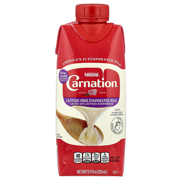 crn98949_v_24.jpg Carnation Milk, Сгущенное молоко без лактозы, 325 мл (11 жидк. унц.)