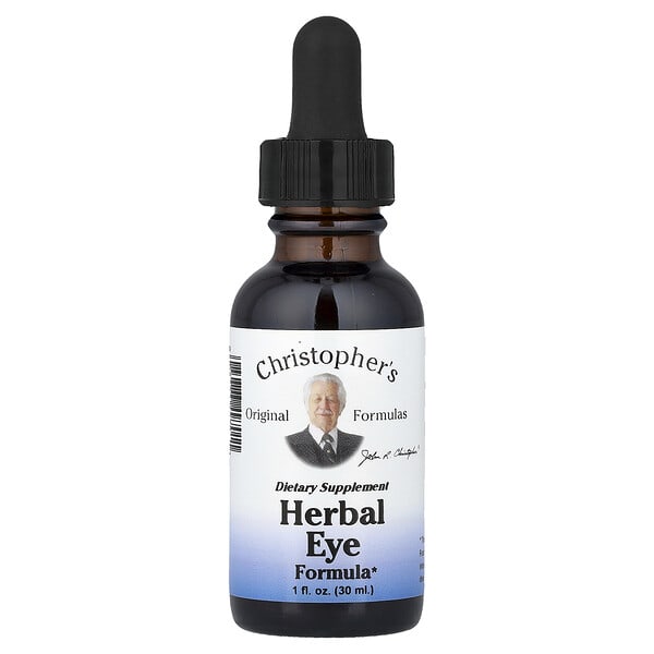 cro49701_v_27.jpg Herbal Eye Formula, 30 мл (1 жидк. Унция) — Christopher's Original Formulas