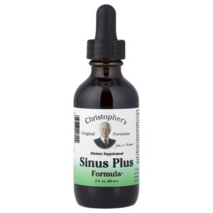 Sinus Plus Formula, 59 мл (2 жидк. унц.) — Christopher's Original Formulas