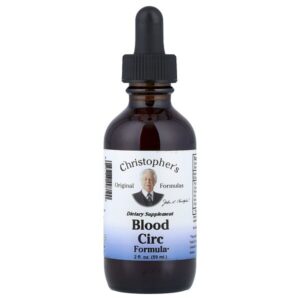 Blood Circ Formula, 59 мл (2 жидк. унции) — Christopher's Original Formulas