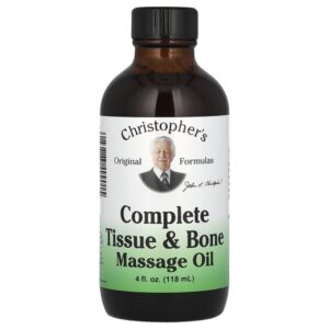 Массажное масло для кожи и костей, 118 мл (4 жидких унции) — Christopher's Original Formulas