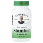 Slumber, 100 вегетарианских капсул — Christopher's Original Formulas