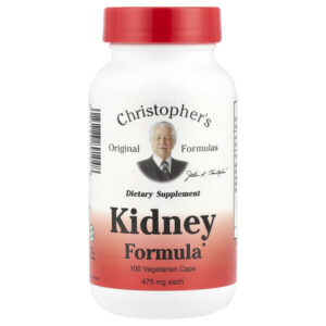 средство для здоровья почек, 475 мг, 100 вегетарианских капсул — Christopher's Original Formulas