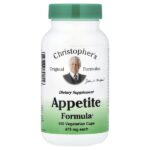 Appetite Formula, 100 вегетарианских капсул — Christopher's Original Formulas