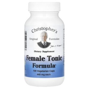 Тонизирующая смесь для женщин, 440 мг, 100 вегетарианских капсул — Christopher's Original Formulas