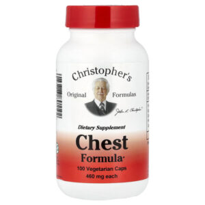 груди, 100 вегетарианских капсул — Christopher's Original Formulas