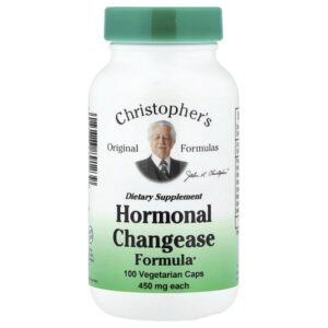 Hormonal Changease Formula, 100 вегетарианских капсул — Christopher's Original Formulas