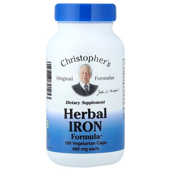 cro89125_v_27.jpg Herbal Formula, 100 вегетарианских капсул — Christopher's Original Formulas