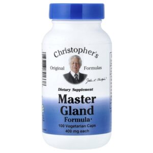 Master Gland Formula, 100 вегетарианских капсул — Christopher's Original Formulas