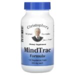 MindTrac Formula, 440 мг, 100 вегетарианских капсул — Christopher's Original Formulas