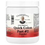 Quick Colon, средство для здоровья кишечника, порошок, этап 2, 240 мл — Christopher's Original Formulas