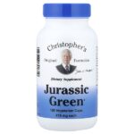 Jurassic Green, 100 вегетарианских капсул — Christopher's Original Formulas