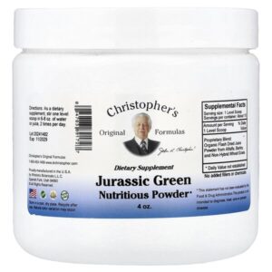 питательный порошок из юрской зеленого чая, 4 унции — Christopher's Original Formulas