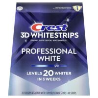 3D Whitestrips, набор для отбеливания зубов, 40 полосок — Crest