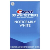 3D Whitestrips, набор для безопасного отбеливания зубов, 20 полосок — Crest