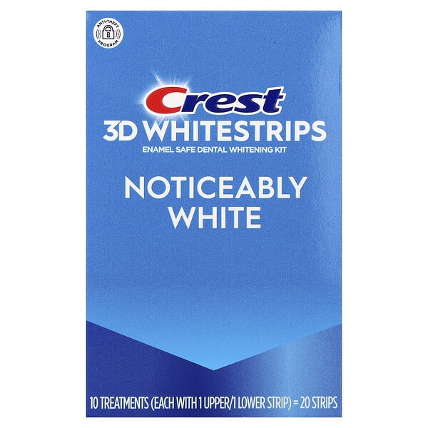 crr00190_v_58.jpg 3D Whitestrips, набор для безопасного отбеливания зубов, 20 полосок — Crest