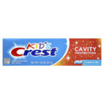 Kids, Protection, зубная паста против кариеса с фтором, Sparkle Fun, 130 г (4,6 унции) — Crest — изображение 2