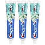 Complete Plus™, Scope® + Whitening, зубная паста с фтором, мятная свежесть в полоску, 3 пакетика по 153 г (5,4 унции) — Crest