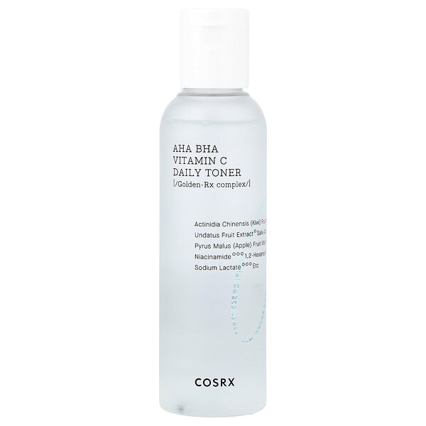 crx45190_v_46.jpg Refresh, ежедневный тоник с витамином C, AHA и BHA, 150 мл (5,07 жидк. унции) — CosRx