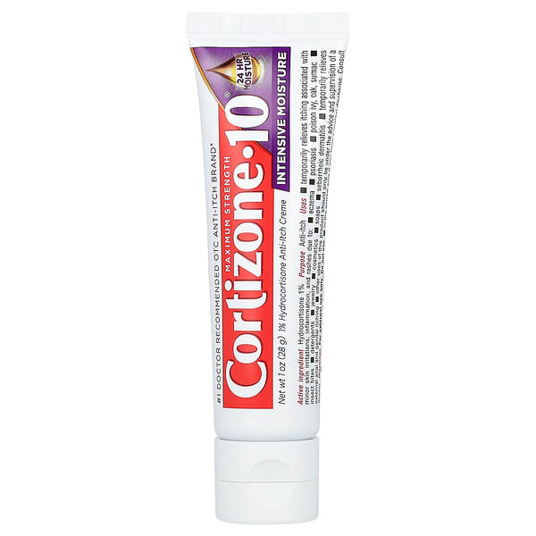crz00220_v_13.jpg Maximum Strength, интенсивное увлажняющий крем, 28 г (1 унция) — Cortizone 10
