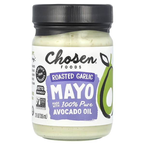 csf02029_v_8.jpg Майонез с жареным чесноком, 355 мл (12 жидк. унц.) — Chosen Foods