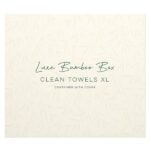 Luxe Bamboo Box, чистые полотенца, размер XL, контейнер с крышкой, 50 шт. — Clean Skin Club — изображение 2