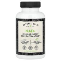 NAD+, 60 вегетарианских таблеток длительного высвобождения — Crystal Star
