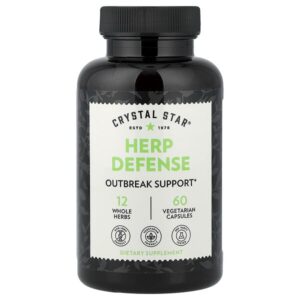 Herp Defense, 60 вегетарианских капсул — Crystal Star