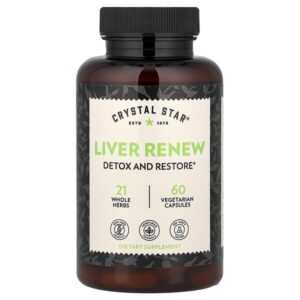 Liver Renew, 60 вегетарианских капсул — Crystal Star