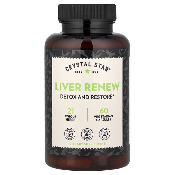 csr03010_v_60.jpg Liver Renew, 60 вегетарианских капсул — Crystal Star